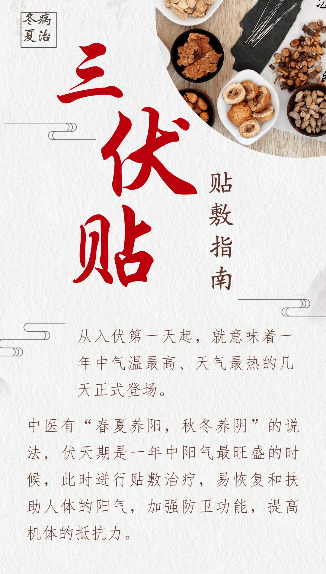 1、什么是三伏貼？